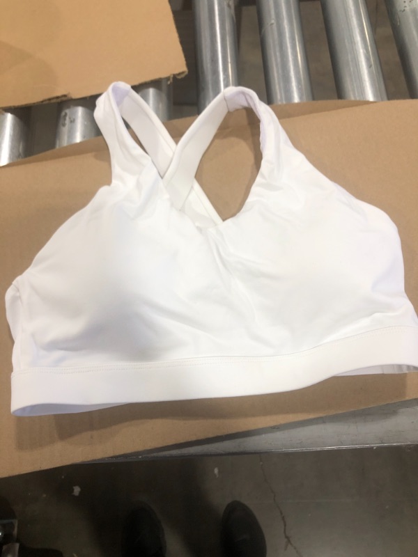 Photo 1 of White Sports Bra, Small