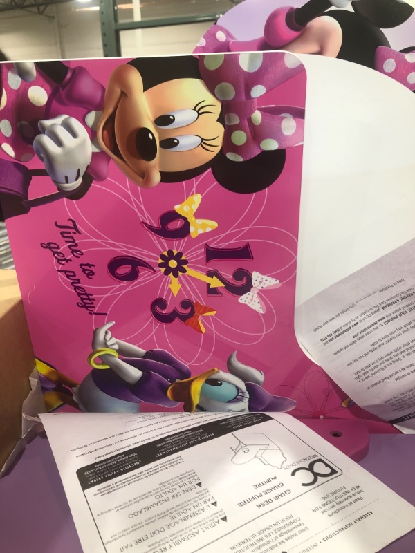 Photo 1 of Delta Children Chair Desk With Stroage Bin, Disney Minnie Mouse
