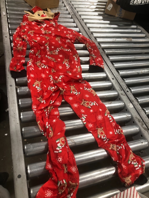 Photo 1 of Mosaic Reindeer Family Matching Onesie Pajama for - Mom (Medium)
