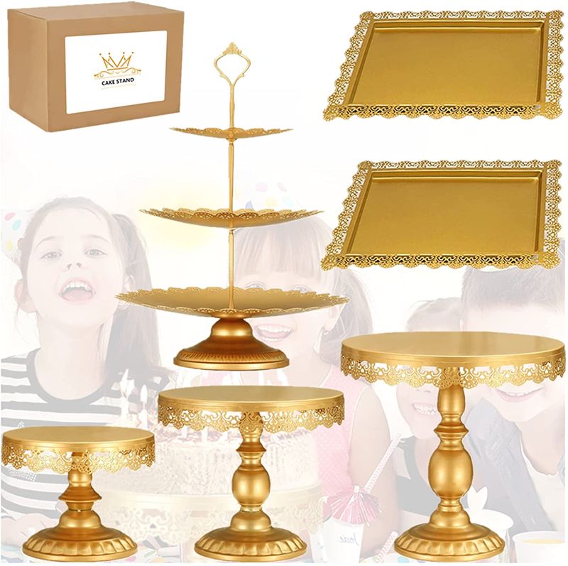 Photo 1 of  3 Tier Cake Stand Pedestal 