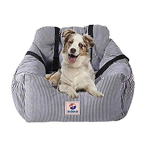 Photo 1 of BLOBLO Dog Car Seat Pet Booster Seat Pet Travel Safety Car Seat Dog Bed for Car with Storage Pocket
