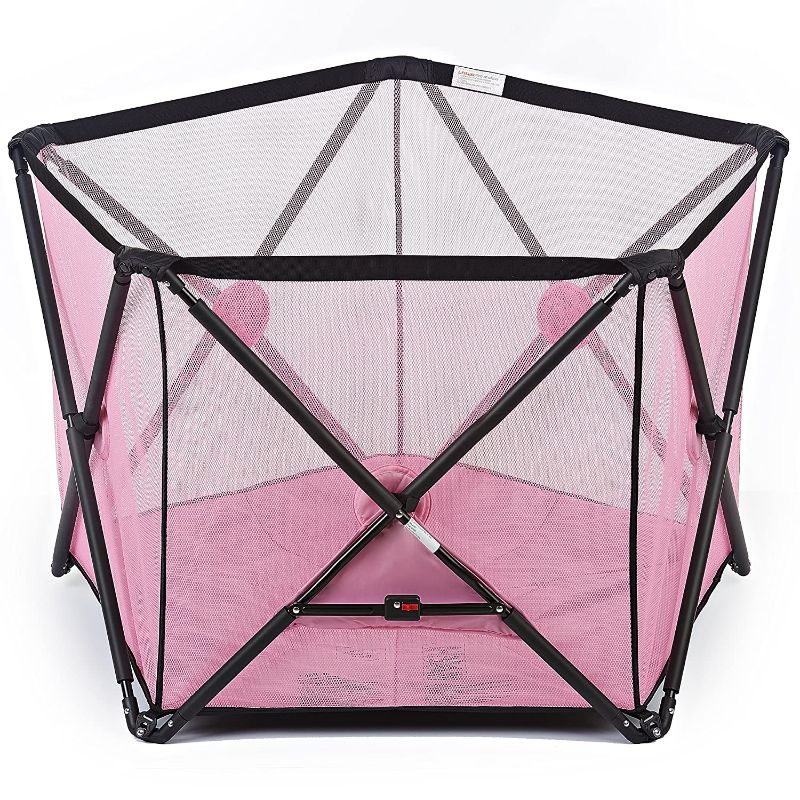 Photo 1 of Dream On Me Olivia Ready-to-Go Playard, Pink