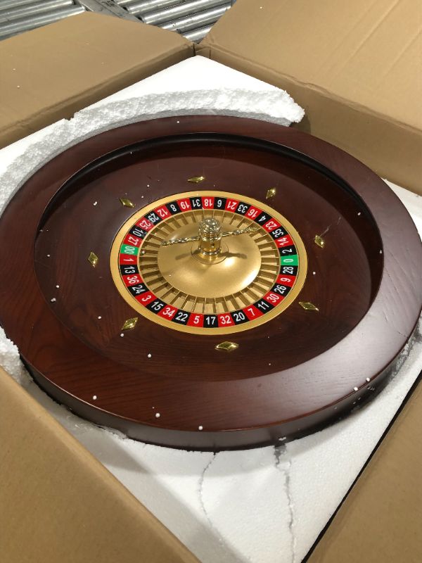 Photo 2 of 50 cm Poker Roulette Wheel
