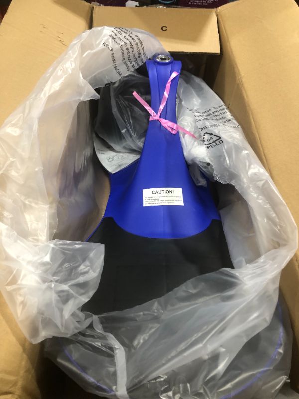 Photo 1 of Ride On Car, No Batteries, Gears or Pedals, Uses Twist, Turn, Wiggle Movement to Steer Zigzag Car-Blue, for Toddlers, Kids, 2 Years Old and Up