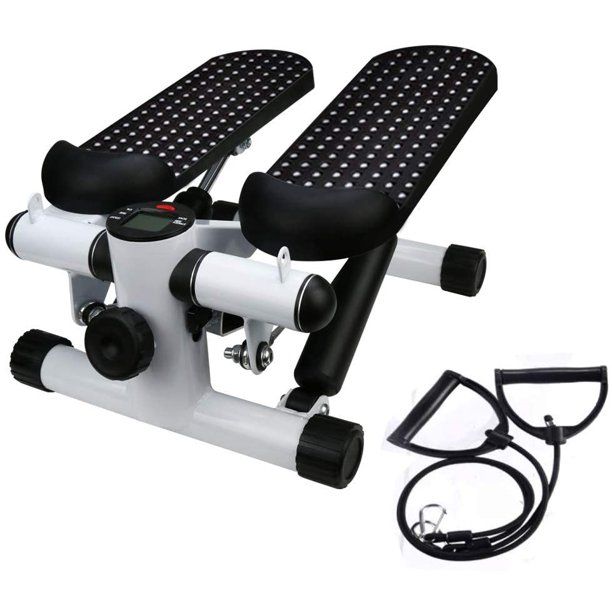 Photo 1 of Real Relax Fitness Stepper, Multi-Function Fitness Stair Stepper Household Hydraulic Mini Pedal Air Climber Indoor Sports Twist Steppers with Resistance Bands
