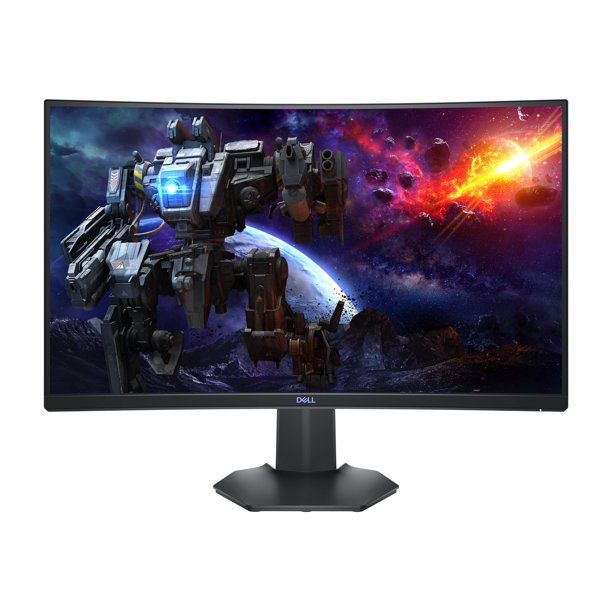 Photo 1 of Dell S2721HGF - LED monitor - curved - 27" (27" viewable) - 1920 x 1080 Full HD (1080p) @ 144 Hz - VA - 350 cd/m - 3000:1 - 1 ms - 2xHDMI, DisplayPort
