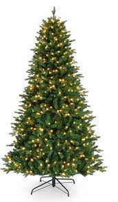 Photo 1 of Artificial Christmas tree with white natural lights, SIZE, MANUFACTURE, MODEL UNKNOWN