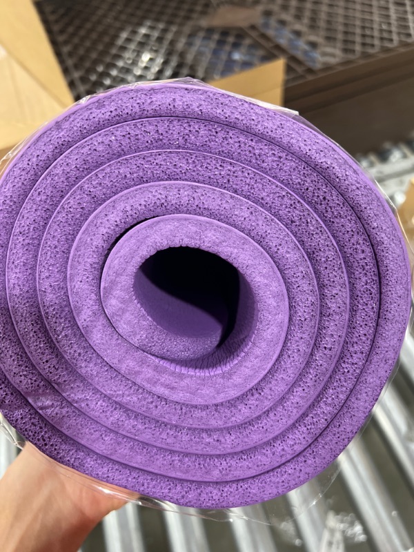 Photo 2 of BalanceFrom GoYoga All-Purpose 1/2-Inch Extra Thick High Density Anti-Tear Exercise Yoga Mat with Carrying Strap