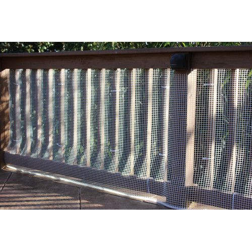 Photo 1 of Cardinal Gates Heavy Duty Deck Dog Netting Gate, 15FT