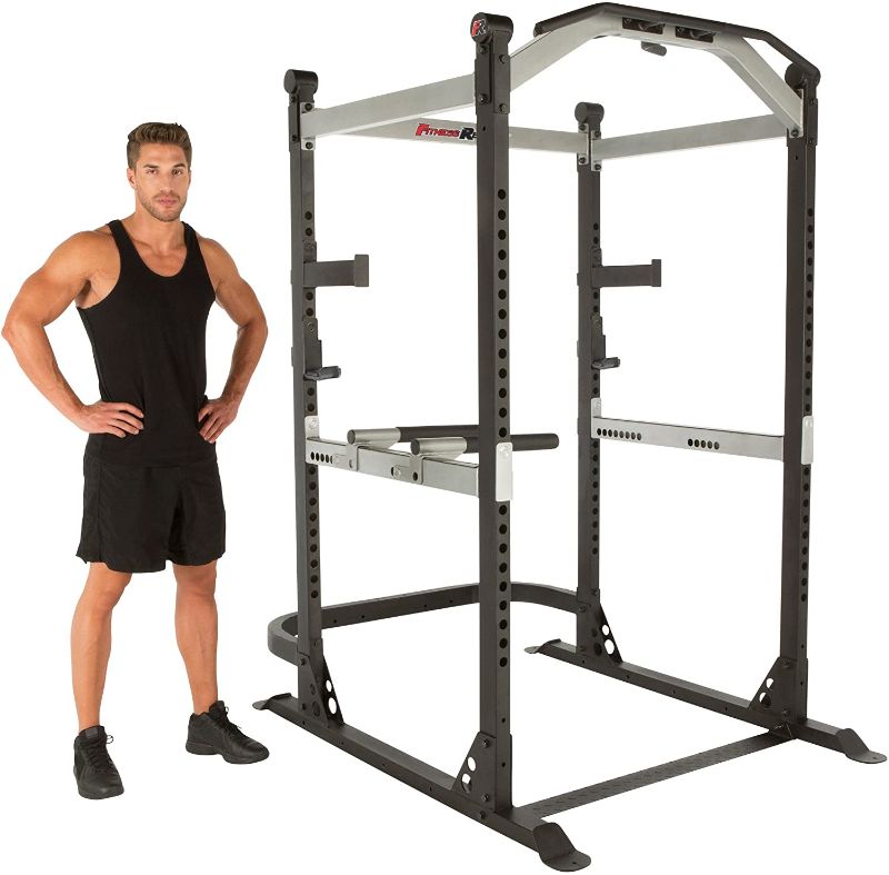 Photo 1 of Fitness Reality X-Class Light Commercial High Capacity Olympic Power Cage BOX 1 OF 2
