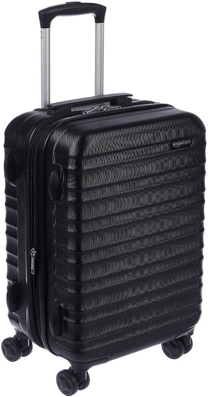 Photo 1 of Amazon Basics 28-Inch Hardside Spinner, Black
