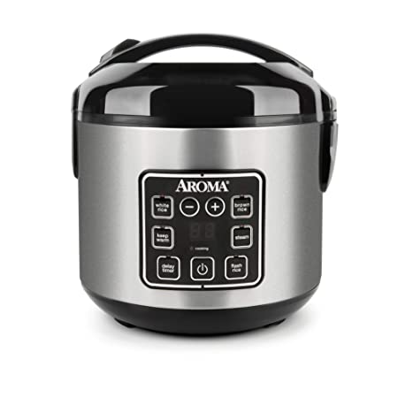 Photo 1 of Aroma Housewares 8-Cup (cooked)/ 2 Quart Digital Cool-Touch Rice Cooker & Food Steamer
