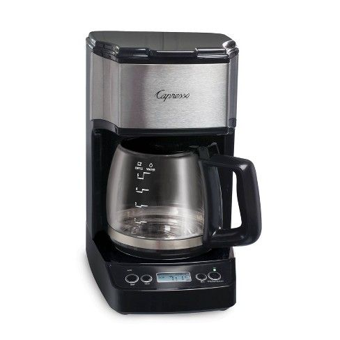 Photo 1 of Capresso 5 Cup Compact Programmable Coffee Maker Mini Drip - Stainless Steel 426.05
