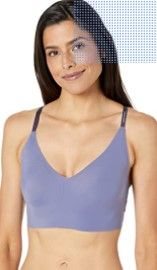 Photo 1 of Calvin Klein Women's Invisibles Comfort Seamless Wirefree Lightly Lined Triangle Bralette Bra
