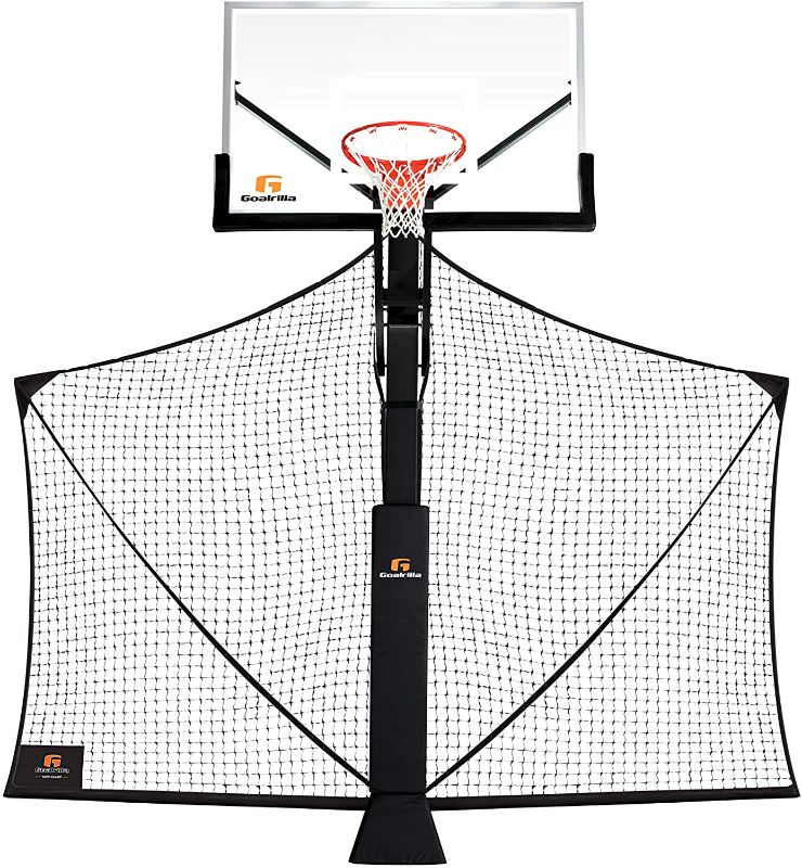 Photo 1 of **NET ONLY** Goalrilla Basketball Yard Guard Easy Fold Defensive Net System Quickly Installs on Any Goalrilla Basketball Hoop
