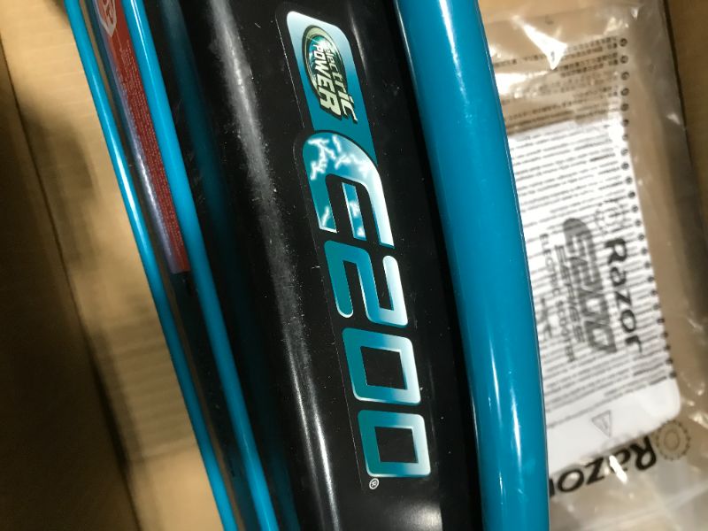 Photo 2 of Razor E200 Electric Scooter - Teal, Blue