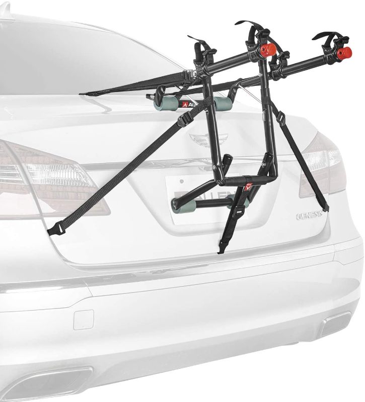 Photo 1 of Allen Sports Deluxe 2-Bike Trunk Mount Rack, Model 102DN-R , Black
