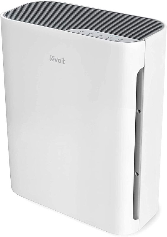 Photo 1 of LEVOIT Air Purifiers for Home Large Room, H13 True HEPA Filter Cleaner with Washable Filter for Allergies and Pets, Smokers, Mold, Pollen, Dust, Quiet Odor Eliminators for Bedroom, Vital 100, White Set of 2