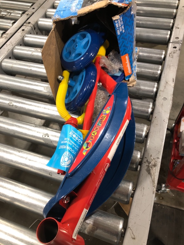 Photo 2 of PlayWheels Paw Patrol 3-Wheel Scooter,Blue/Red
