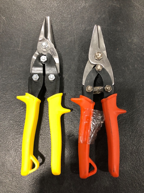 Photo 1 of CRESCENT WISS Brand Tin Snips, LOT OF 2 ITEMS. USED CONDITION.