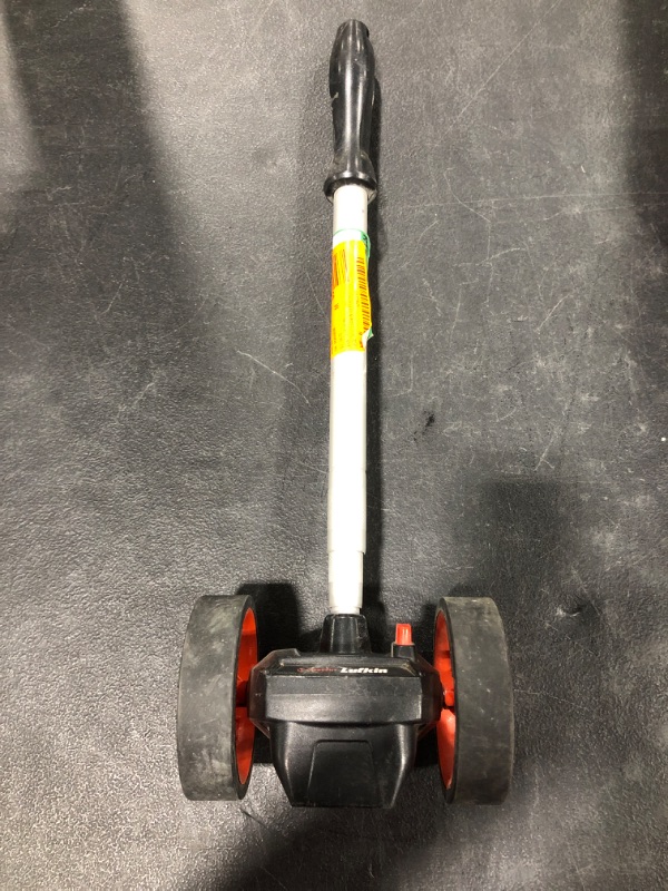 Photo 2 of Crescent Lufkin 4" Compact SAE Dual Measuring Wheel - PSMW28CL,Black
USED CONDITION.