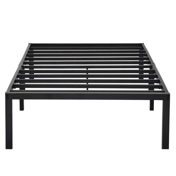 Photo 1 of 14'' Innovative Metal Platform Bed Frame, Twin
