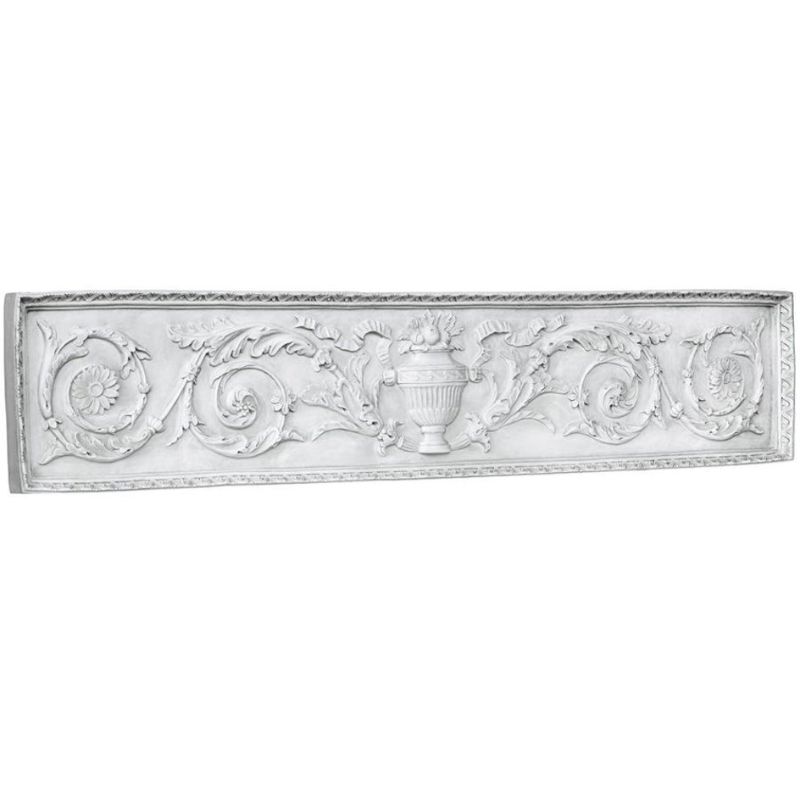 Photo 1 of Design Toscano NG33631 Horizontal San Galgano Wall Pediment,ancient