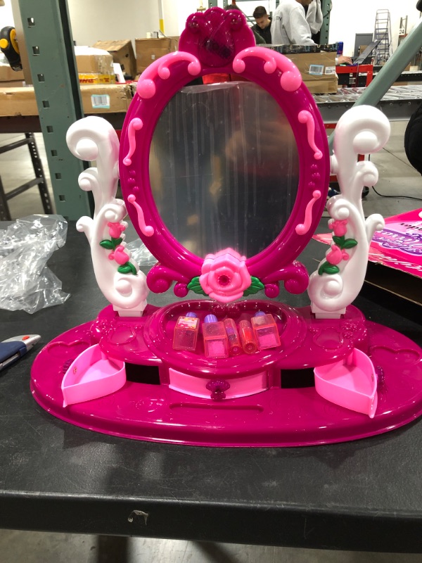 Photo 2 of Giant Toys 661-23 Toycity Light & Music Mirror Vanity Toy Set
