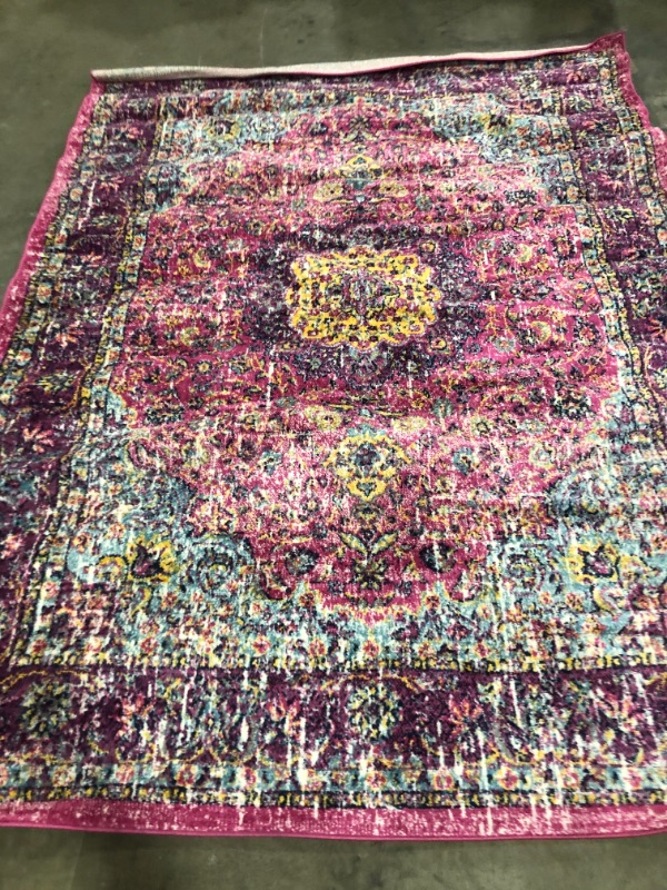 Photo 2 of Bodrum Vintage-Inspired Persian Verona Pink 9' x 6'8" Area Rug