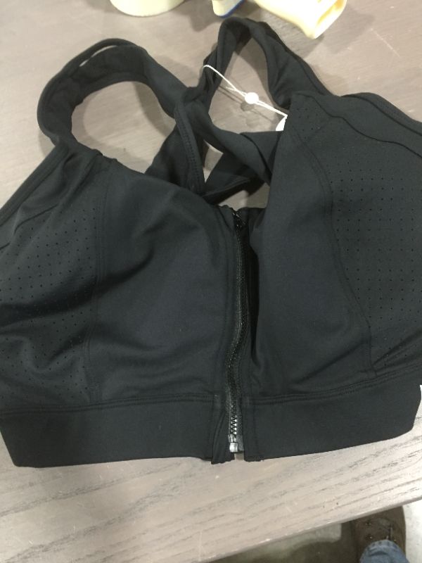 Photo 1 of Womens (4XL) Yvette Black Sports Bra