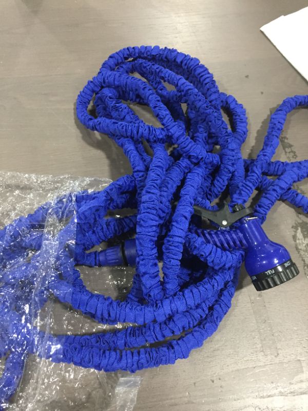 Photo 1 of Blue MultiMode Spray Nozzle Hose