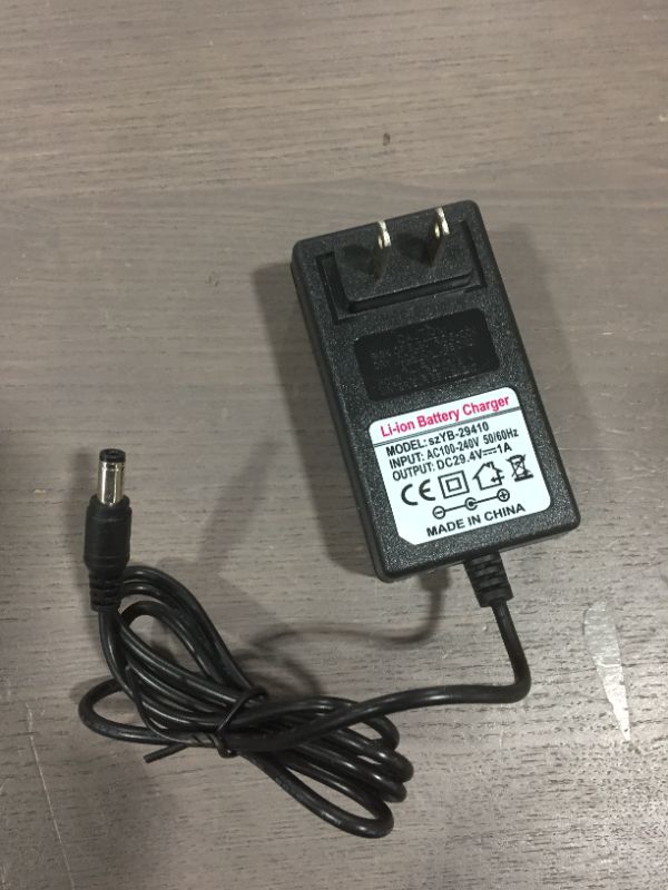 Photo 1 of Li-Ion Battery Charger 29.4v