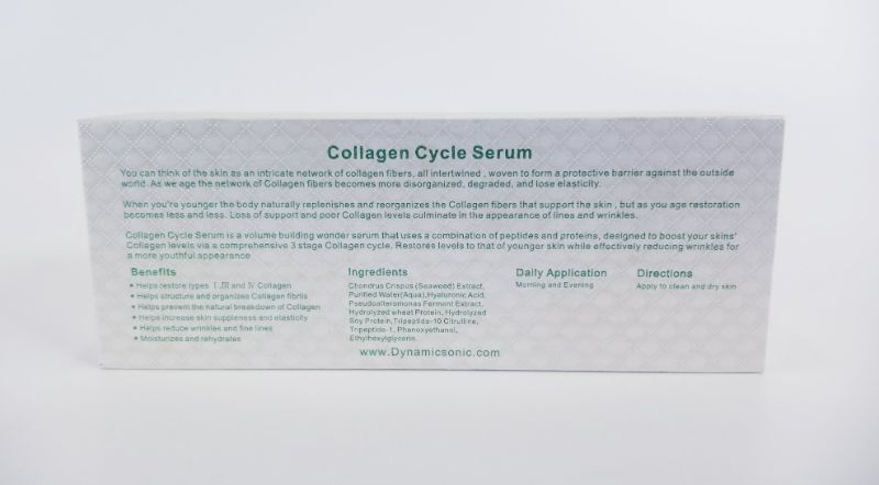 Photo 3 of COLLAGEN CYCLE SERUM PENETRATES AND RESTORES TYPE 1 3 AND 5 COLLAGEN ORGANIZES COLLAGEN FIBERS PREVENTS NATURAL BREAK DOWN REDUCES WRINKLES AND LINES MOISTURIZES AND HYDRATES NEW