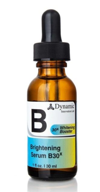 Photo 1 of BRIGHTENING SERUM B30X WHITENING BOOSTER COMBINING EFFECTIVE PLANT DERIVED LIGHTENERS INCLUDING GIGAWHITE BIOWHITE SERUM AND ENCOURAGES PROMOTION OF BRIGHTEN MORE UNIFORM COMPLEXION MINIMIZES APPEARANCE OF HYPERPIGMENTATION HELPS SKIN APPEAR YOUTHFUL AND 