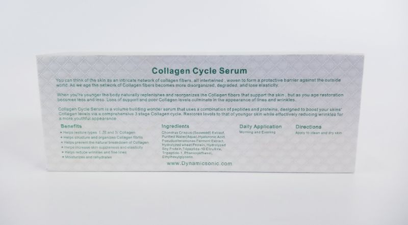 Photo 3 of COLLAGEN CYCLE SERUM PENETRATES AND RESTORES TYPE 1 3 AND 5 COLLAGEN ORGANIZES COLLAGEN FIBERS PREVENTS NATURAL BREAK DOWN REDUCES WRINKLES AND LINES MOISTURIZES AND HYDRATES NEW 