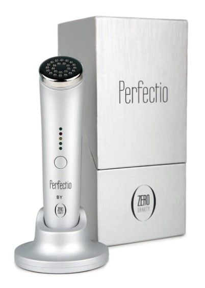 Photo 1 of NEW PERFECTIO BY ZERO GRAVITY REJUVENATE SKINS APPEARANCE AND STRUCTURE DUAL ACTION TECHNIQUES RED LED LIGHT TOPICAL HEAT INFRARED LEDS TREATMENT TO ALL SKIN LAYERS POWERFUL ANTI WRINKLE DEVICE HELP SKIN CELL PRODUCTION AND COLLAGEN FIBERS NEW 