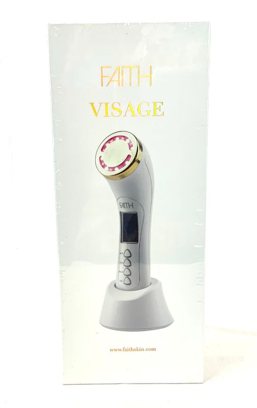 Photo 2 of DERMA VISAGE DEVICE NASA PROVEN TECHNOLOGY SINGLE LED LIGHT RED BLUE LED LIGHT WAVES PURPLE LED LIGHT THERAPY ELIMINATE TOXINS REDUCE INFLAMMATION IMPROVE HEALING CIRCULATION OF BLOOD NEW SEALED
$6950
