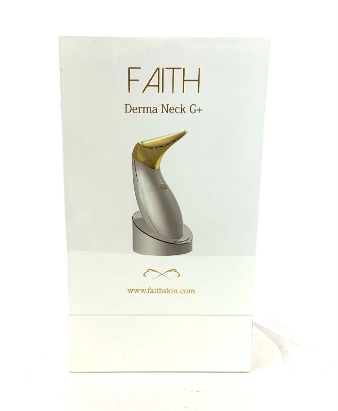 Photo 2 of DERMA NECK G PLUS PAIN-FREE HOME-BASED SOLUTION HYPOALLERGENIC NO SIDE EFFECTS ADVANCED AND INNOVATIVE TECHNOLOGY DEVICE IS DESIGNED INTRICATELY AND INCLUDES A MASSAGE HEAD WITH A MICRO-ARC LINE THAT CAN PERFECTLY ADAPT TO YOUR FACIAL FEATURES NEW IN BOX
