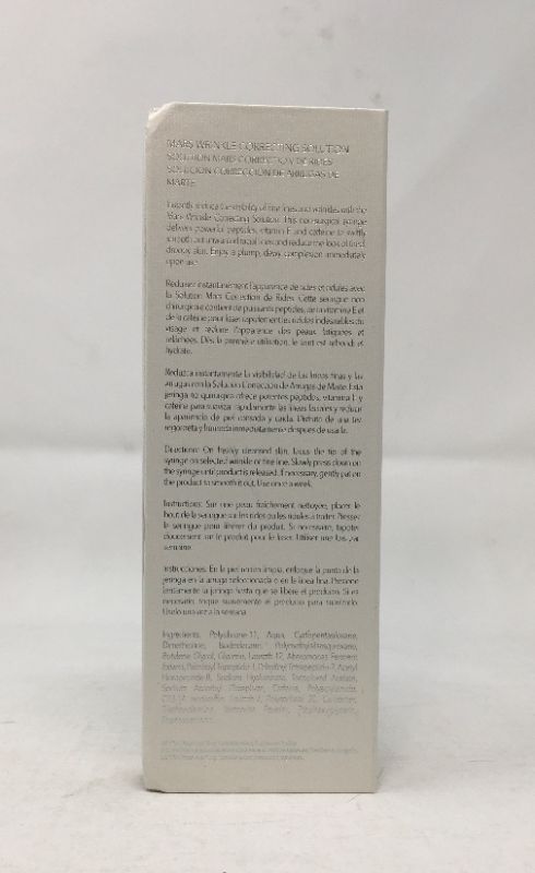 Photo 4 of MARS WRINKLE CORRECTING SOLUTION CONTAINS POTENT CONCENTRATION OF PEPTIDES VITAMIN E AND CAFFEINE TO MAKE SKIN SMOOTHER TIGHTER AND PERKIER NEW $1200