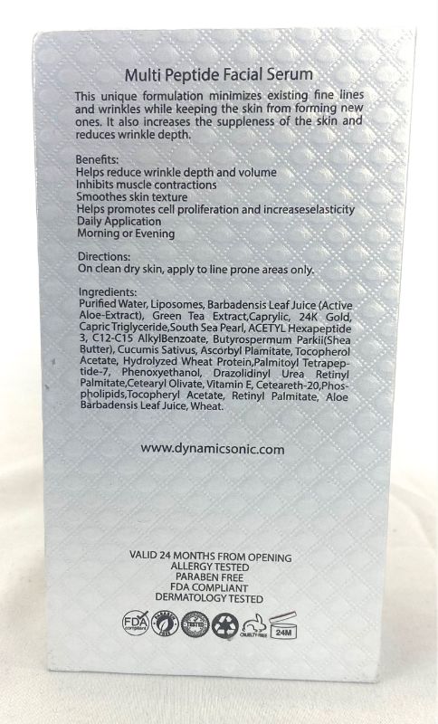 Photo 4 of MULTI PEPTIDE FACIAL SERUM MINIMIZES EXISTING FINE LINES WRINKLES KEEPING THE SKIN FROM FORMING NEW ONES INCREASES SUPPLENESS OF SKIN REDUCES WRINKLE DEPTH NEW IN BOX
$1140
