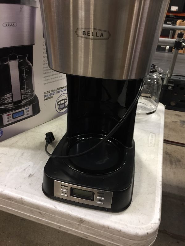 Photo 7 of ULTIMATE ELITE COLLECTION 12 CUP PROGRAMMABLE COFFEE MAKER 24 HOUR PROGRAMMABLE TIMER 2 HOUR AUTO SHUT OFF INCLUDES SUSTAINABLE AND REUSABLE FILTER BASKET NEW IN BOX $49.99