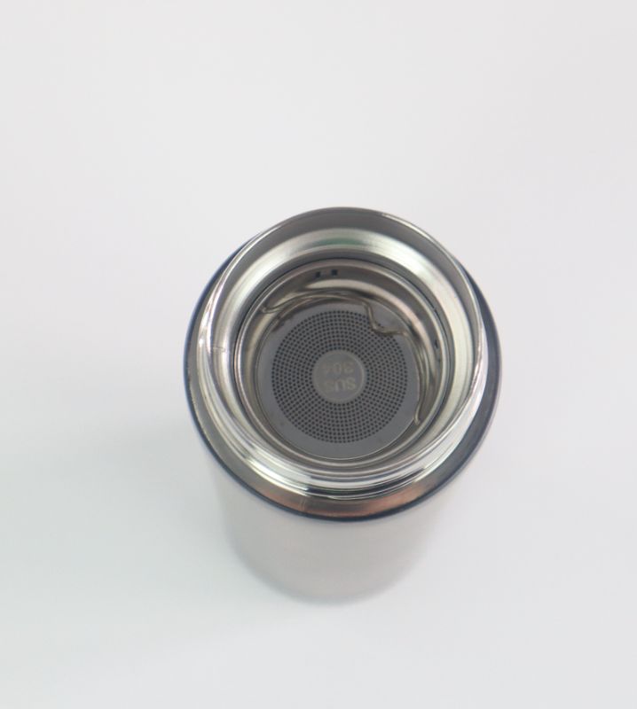 Photo 3 of STAINLESS STEEL VACUUM FLASK HAS A THERMOMETER IN LID TO SHOW HOW COLD YOUR WATER IS THERE A MINI STRAINER FOR FRUIT OR LEAVES NEW $49.99