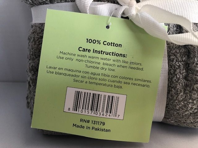 Photo 2 of 5 WASHCLOTH PACKS OF 8 EQUALLING A TOTAL OF 40 100% COTTON HAND TOWELS MULTIPURPOSE NEW $64.99
