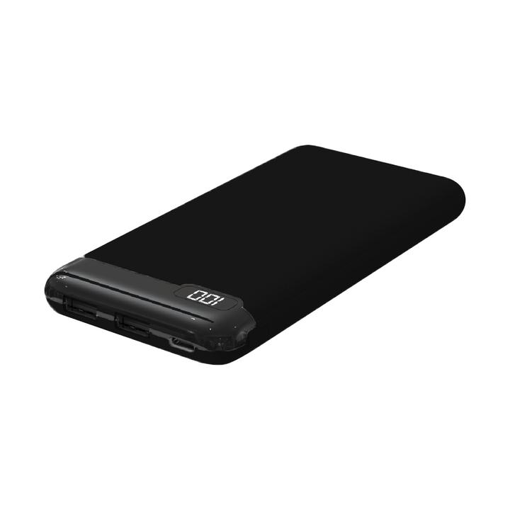 Photo 1 of 10000 MAH POWER BANK ULTRA THIN COMES WITH TWO USB PLUGINS CHARGES FOUR TIMES FASTER 21 AMPS LED BATTERY LCD SCREEN NEW $24.99