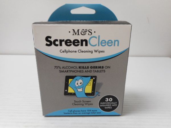 Photo 2 of SCREEN CLEAN WIPES KILLS GERMS ON SMARTPHONES AND TABLETS WITHOUT LEAVING RESIDUE OR STREAKS NEW IN BOX
$10
