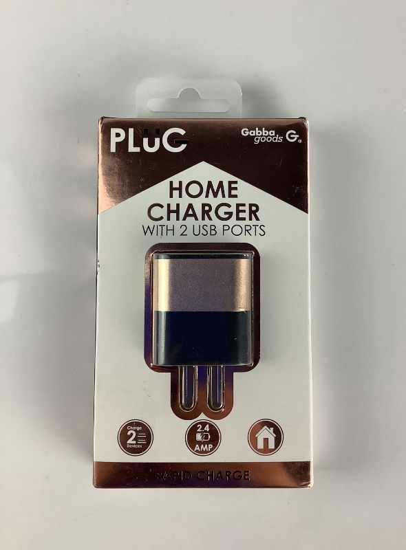 Photo 1 of PLUG HOME CHARGER WITH 2 USB PORTS CAN CHARGE 2 DEVICES AT THE SAME TIME RAPID CHARGE OUTPUT CURRENT 2.4 AMP NEW
$15.99


