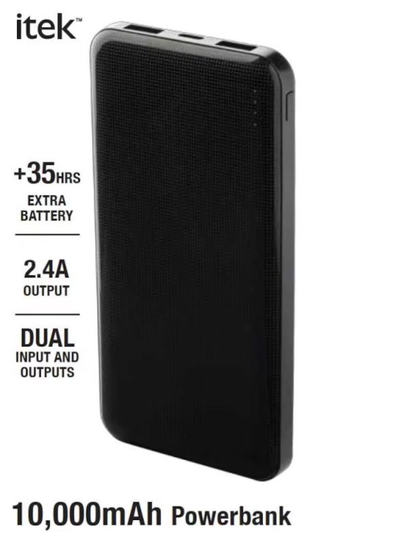 Photo 1 of 10000 MAH POWER BANK CHARGES 2 TIMES FASTER CAN CHARGE 2 DEVICES A ONCE NEW $29.99