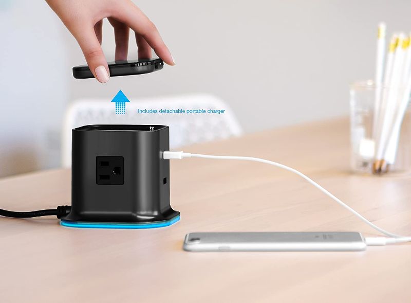 Photo 1 of 100 PERCENT HYBRID TOWER CHARGING STATION WITH AC OUTLET AND USB CHARGE FOR LAPTOPS TABLETS SMARTPHONES WITH TAKING OUT POWER PACK NEW IN BOX
$29.99
