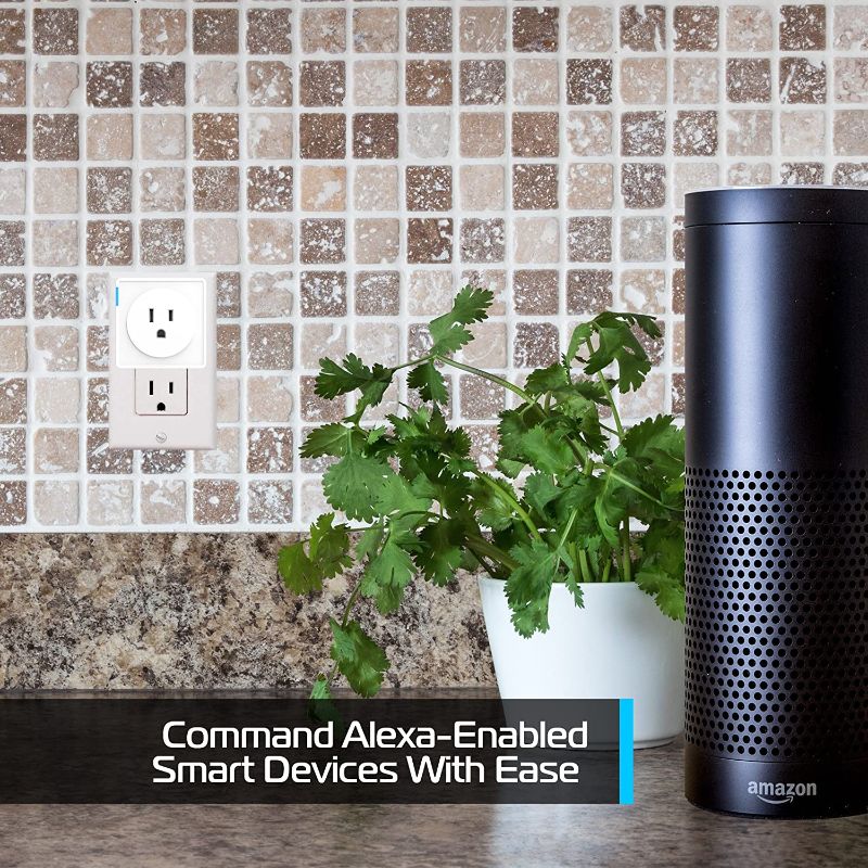 Photo 1 of TZUMI 530AMZ NAMO SMART PLUG WIFI OUTLET SWITCH WITH ENERGY MONITOR AND TIMER CONTROL ANY DEVICE ON APP OR VOICE WORKS WITH ALEXA ECHO AND GOOGLE HOME NO HUM REQUIRED NEW IN BOX
$24.99
