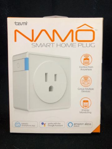 Photo 1 of TZUMI 530AMZ NAMO SMART PLUG WIFI OUTLET SWITCH WITH ENERGY MONITOR AND TIMER CONTROL ANY DEVICE ON APP OR VOICE WORKS WITH ALEXA ECHO AND GOOGLE HOME NO HUM REQUIRED NEW IN BOX
$24.99
